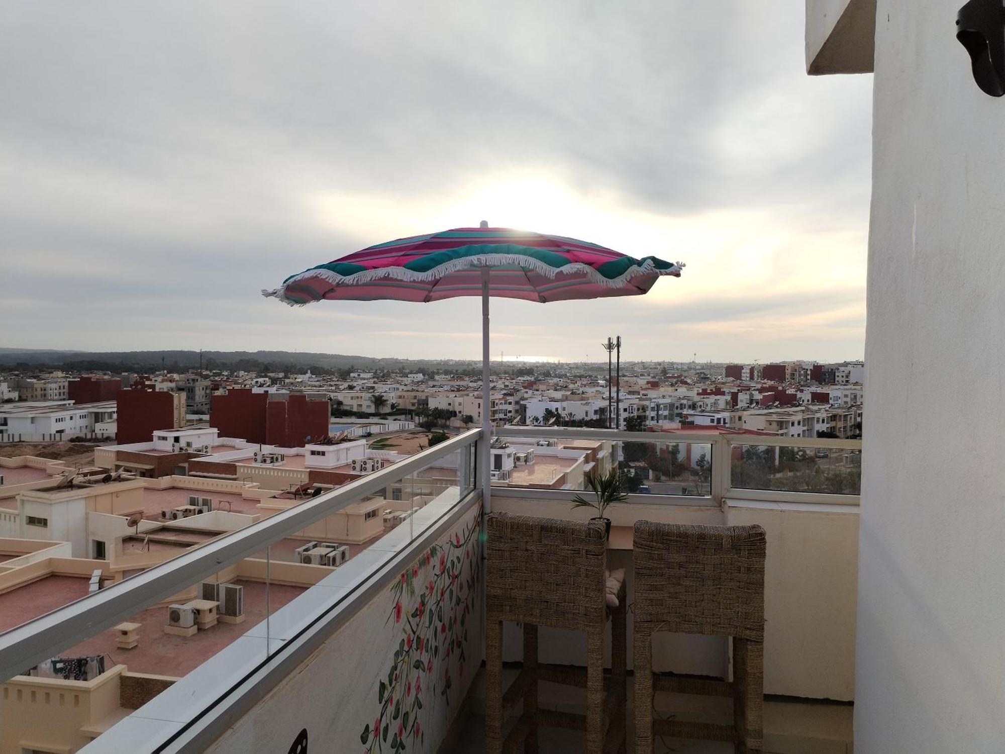 Apartament Large Sea View Studio Agadir Zewnętrze zdjęcie